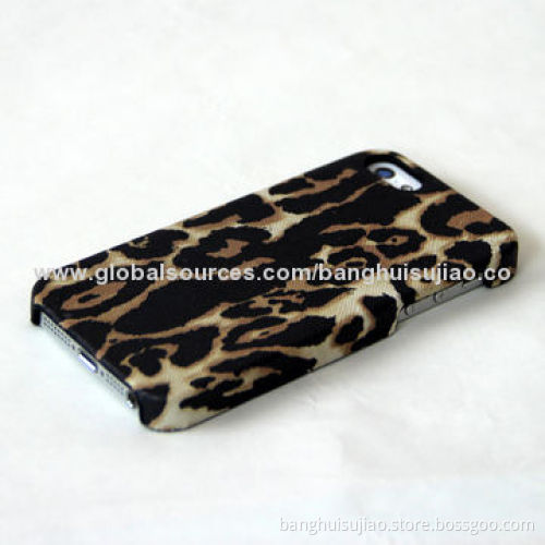 Fashionable Leopard Pattern Mobile Phone Holster for iPhone 5/5S, to Give You Best Protection